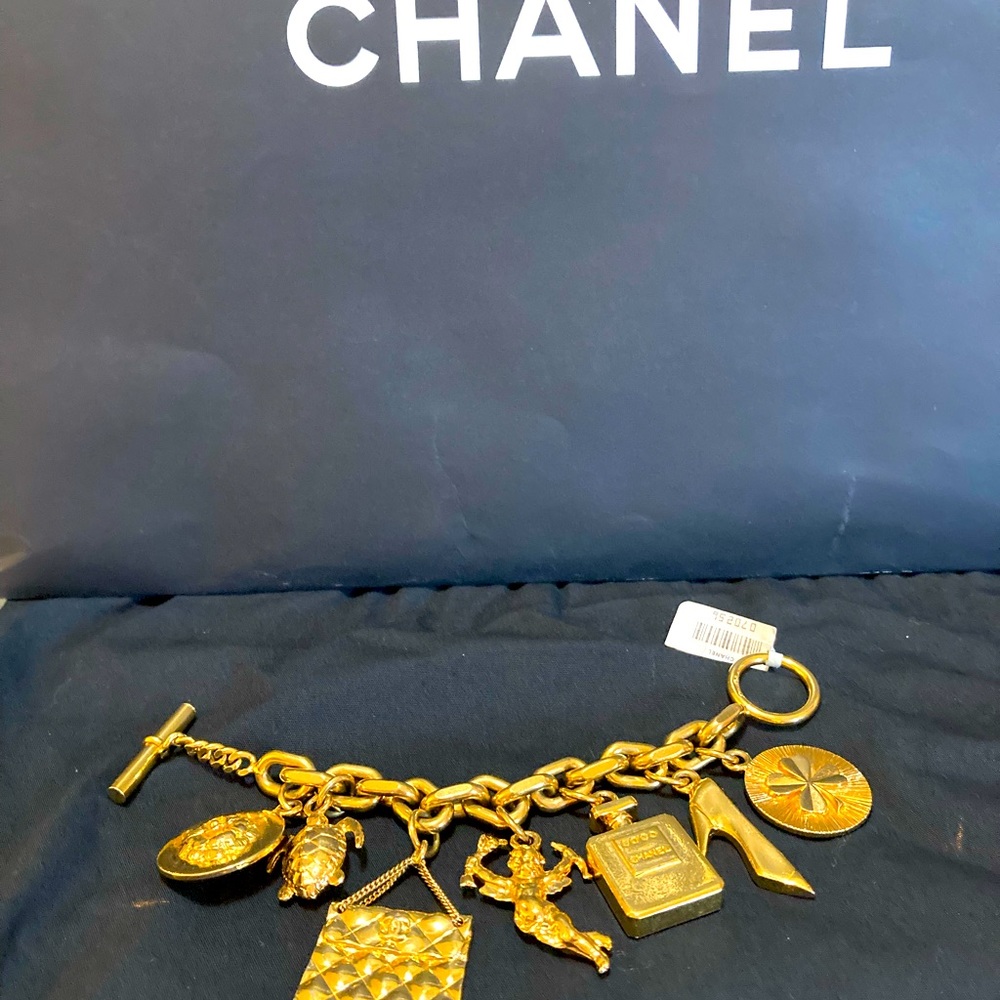 CHANEL charm bracelet